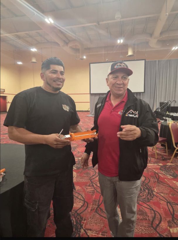 Mr Painting Houses team at a contractors' event
