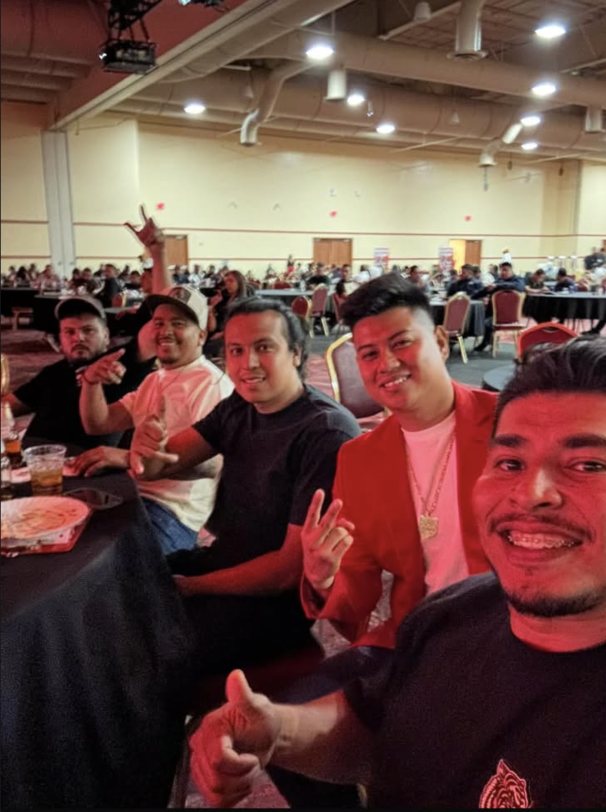 Painters and contractors at a Valley trades event